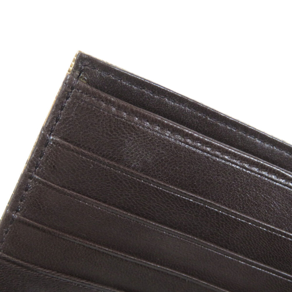 Prada Logo Motif Bifold Wallet Python Leather - image 8